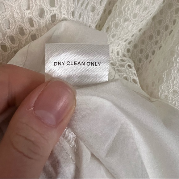 Revolve Central Park West Bristol Off Shoulder Dress White Size Large NWT - Picture 10 of 11